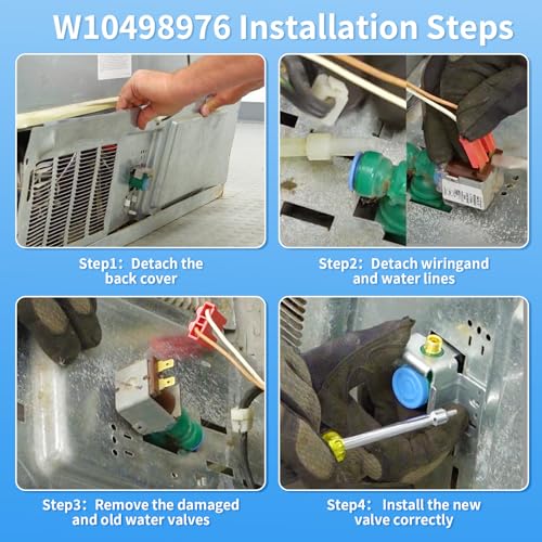 Upgrade WPW10498976 W10498976 Refrigerator Ice Maker Water Inlet - Image 7