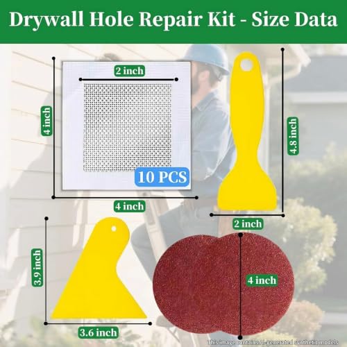 Drywall Repairs Patch Kit, Wall Patch Repair Kit - Image 3