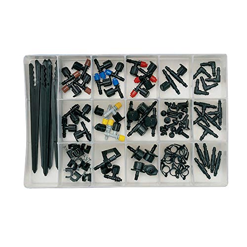 Orbit 69500 92-Piece Drip Irrigation Assortment Kit, Black - Image 2