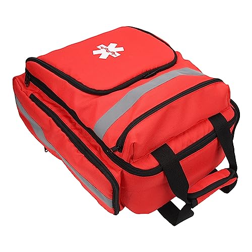 Red Firefighter Bag, Large Capacity Responder Bag - Image 6