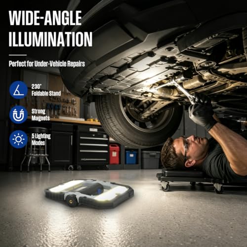 Westinghouse 2000-Lumen Foldable Rechargeable COB LED Work Light - Image 5