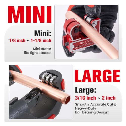 Copper Pipe Cutter Kit for HVAC and Plumbing - Image 4