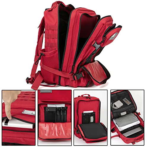 QT&QY 25L/45L Military Tactical Backpack For Men Molle - Image 6