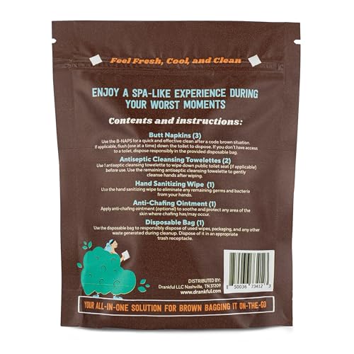 Code Brown Bag, Portable Emergency Bathroom Kit for Runners - Image 5