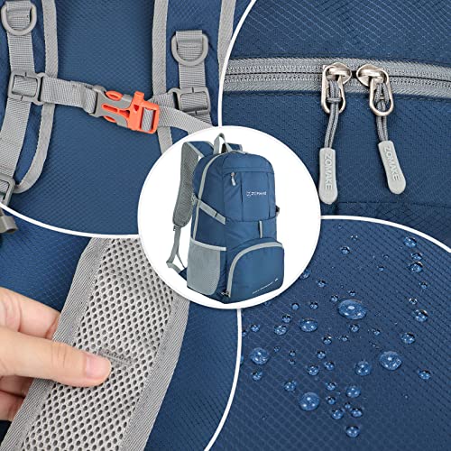 ZOMAKE Lightweight Packable Backpack 35L, Water Resistant - Image 6
