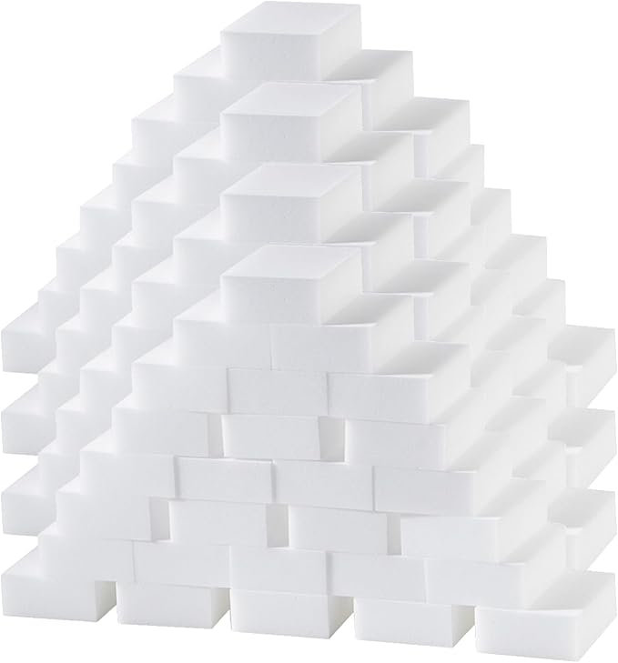 280pc Melamine Sponge, Magic Sponge Eraser, Melamine Foam Spongen in Bulk, Not Easily Fall Apart, No Chemicals