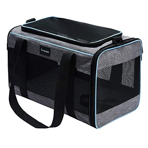 Vceoa 17.5"x11"x11" Pet Carrier for Cats - Image 4