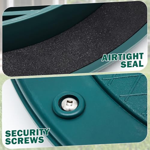1 Pcs 12'' Heavy Duty Cover Lid for Corrugated Pipe - Image 5