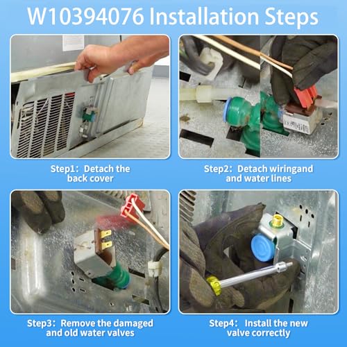 W10394076 W10865826 Refrigerator Water Inlet Valve - Image 8