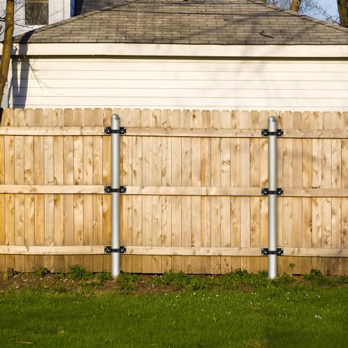 12 Pack Fence Brackets, Black Fence Frame - Image 3