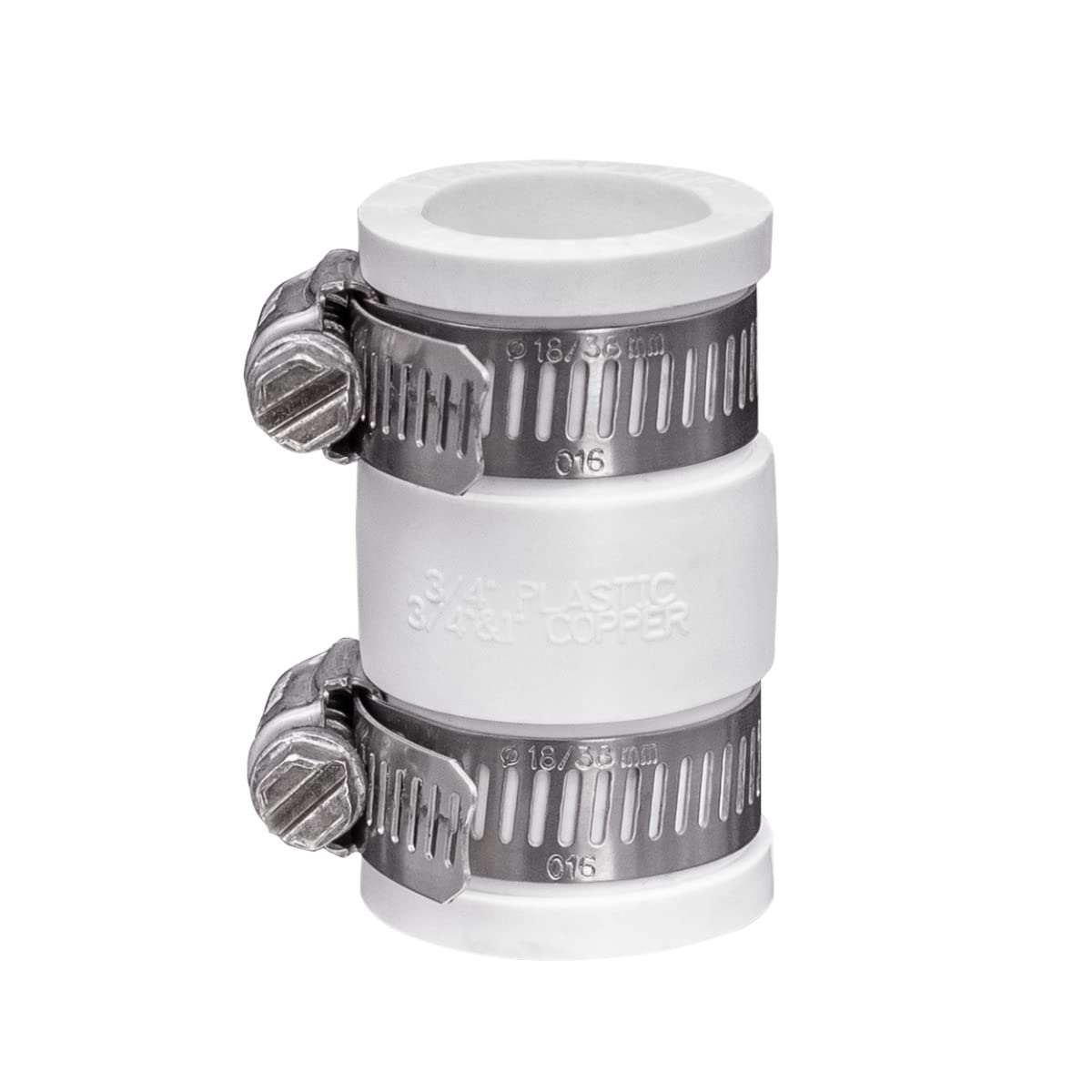 Fernco 1056-075 3/4-in. Flexible PVC Condensate Pipe Coupling - Image 1