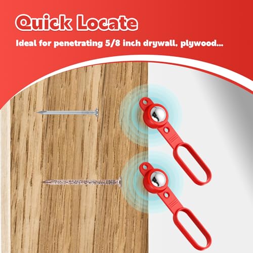 4 Pack Magnetic Stud Finder with 27 Lbs Pull Force, No | Home Repair - Image 5