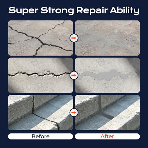 Concrete Crack Filler, 2 Pack Self Leveling Cement Magic Crack - Image 5