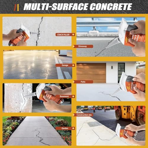 Concrete Crack Filler and Sealant,3Pack Quick Drying | Home Repair - Image 5