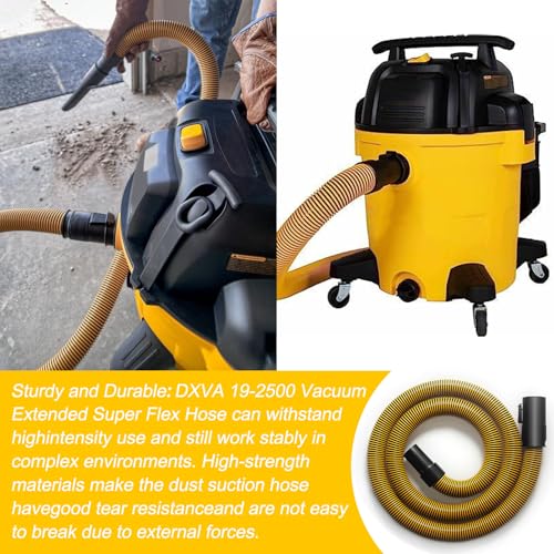 1 7/8" 7' Shop Vac Hose DXVA19-2500 Wet/Dry Vacuum Hose - Image 6