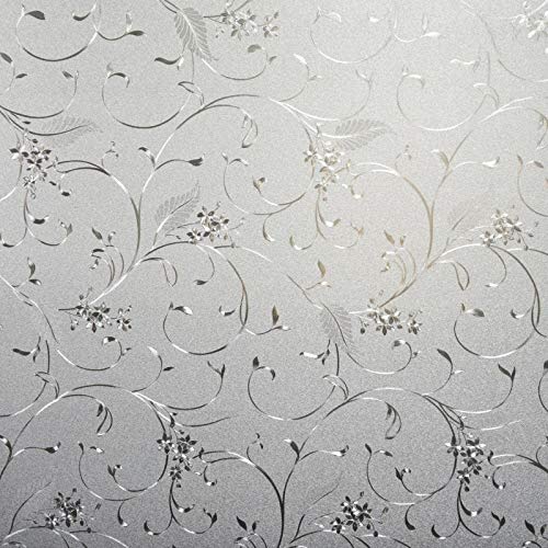 Window Privacy Film Decorative Static Cling Non-Adhesive | Home Repair - Image 2