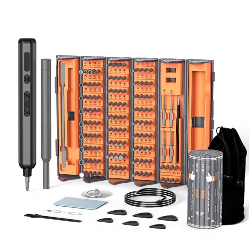 138-IN-1 Electric Screwdriver Set Cordless with 120 | Hand Tools - Image 2