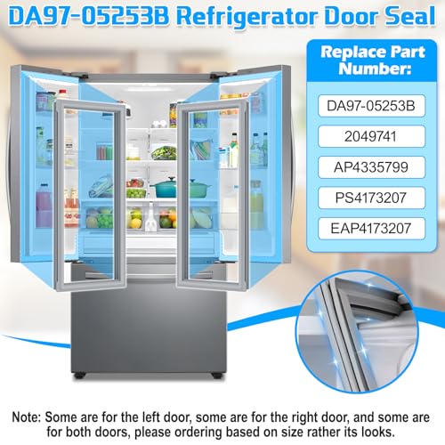 2 PACK DA97-05253B Refrigerator Door Gasket Compatible - Image 4
