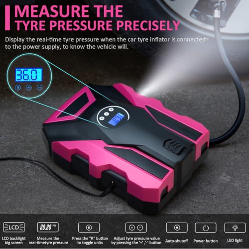 Car Emergency Kit with Portable Air Compressor – Roadside - Image 3