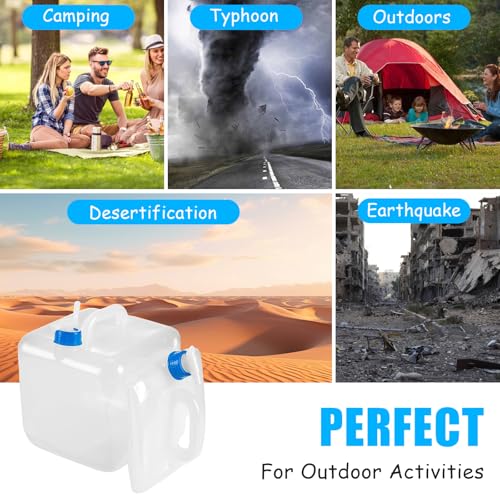 2 Pack Collapsible Water Container - BPA Free Water Jug - Image 6