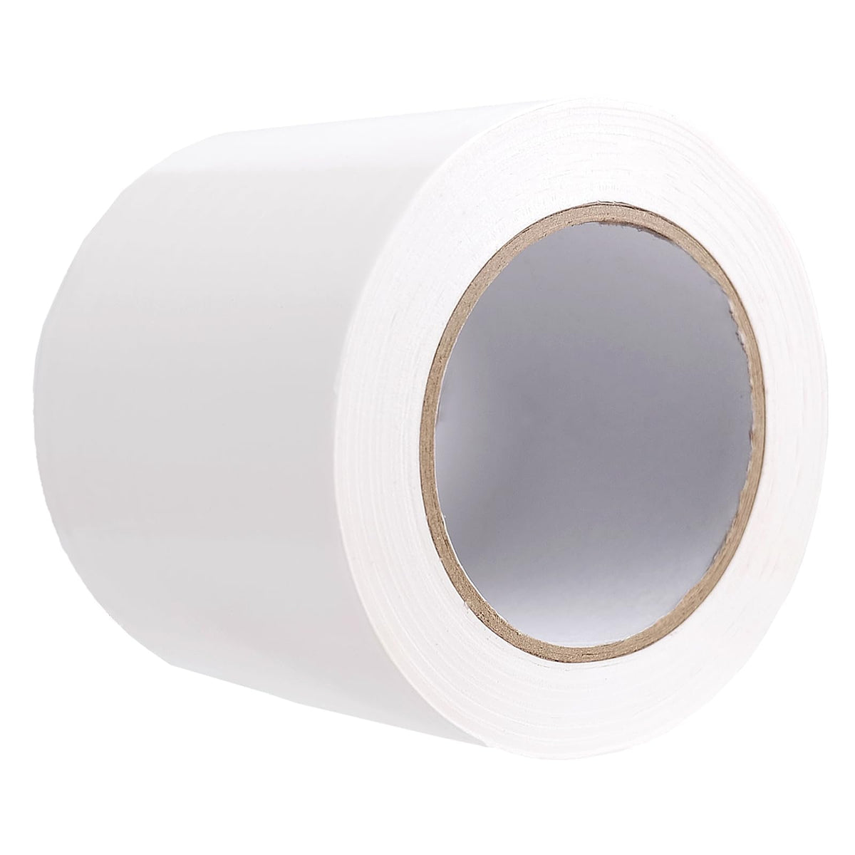 Vapor Barrier Tape, White Vinyl Tenacious Caulk Tape, 6'' X 100FT - Image 1