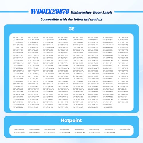 Upgraded WD01X29878 Dishwasher Door Latch Replacement – - Image 6