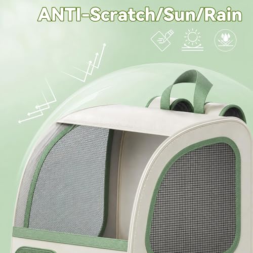 Large Cat Backpack Carrier with Front Window & Super - Image 6