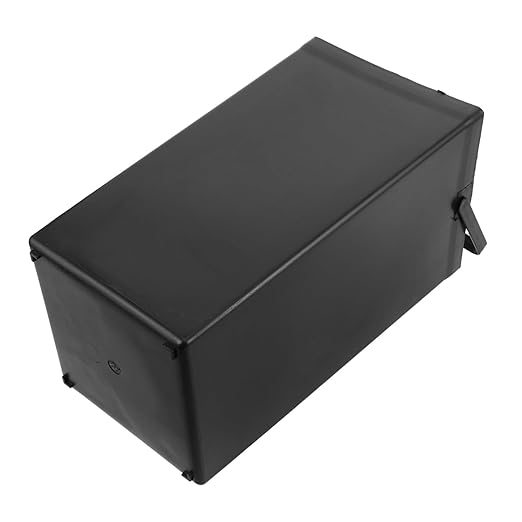 GLEAVI Square Utility Bucket with Handle Heavy Duty Trash Can Inner Bucket for Kitchen Bathroom Garden and Hotel Use Versatile for Indoor and Outdoor Applications