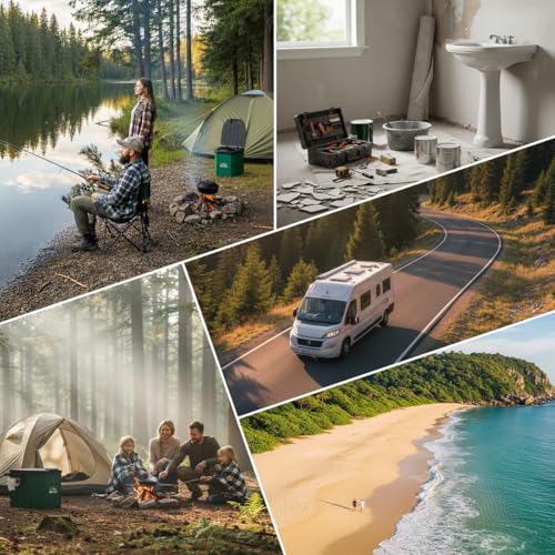 Portable Camping Toilet, Foldable Travel Potty for Adults - Image 6
