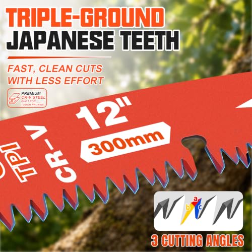 Arc Curved Reciprocating Saw Blades, 12 Inch 6TPI for Tree - Image 4