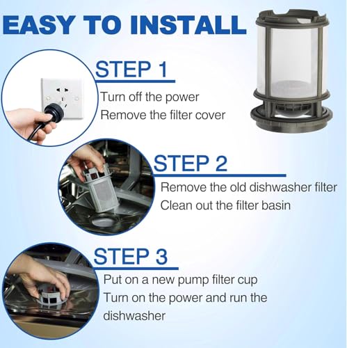 W10872845 Dishwasher Pump Filter Cup, Compatible with Whirlpool - Image 7