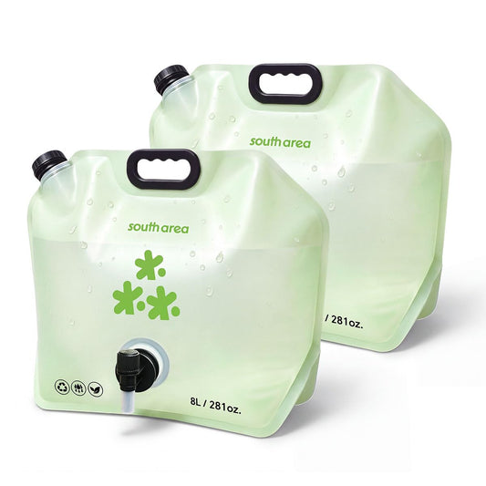 Camping Water Container, 2 Gallon Collapsible Water Jug - Image 1