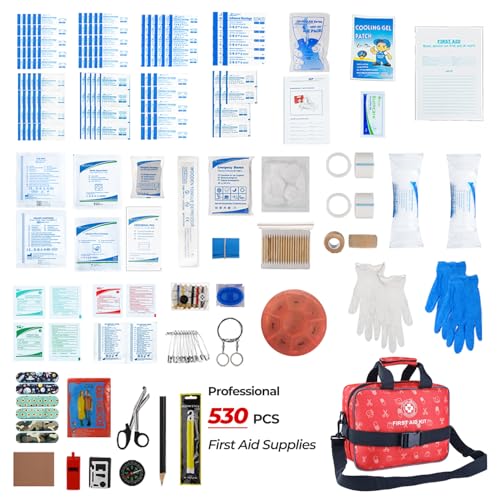 All-in-One Premium 530 Piece Emergency First Aid Kit - Image 5