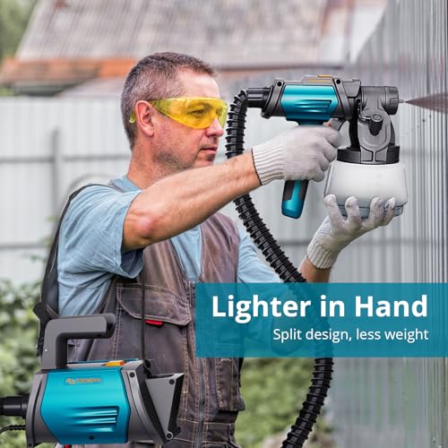 Tilswall Shark800 Paint Sprayer HVLP 800W Electric Spray | Home Repair - Image 4