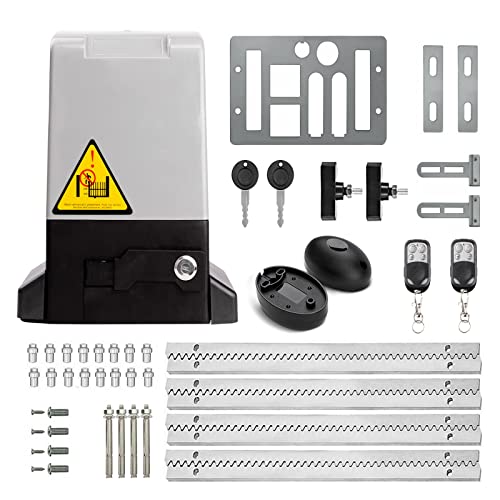 Blütezeit 1800lb Automatic Sliding Gate Opener, 370W Rack - Image 2
