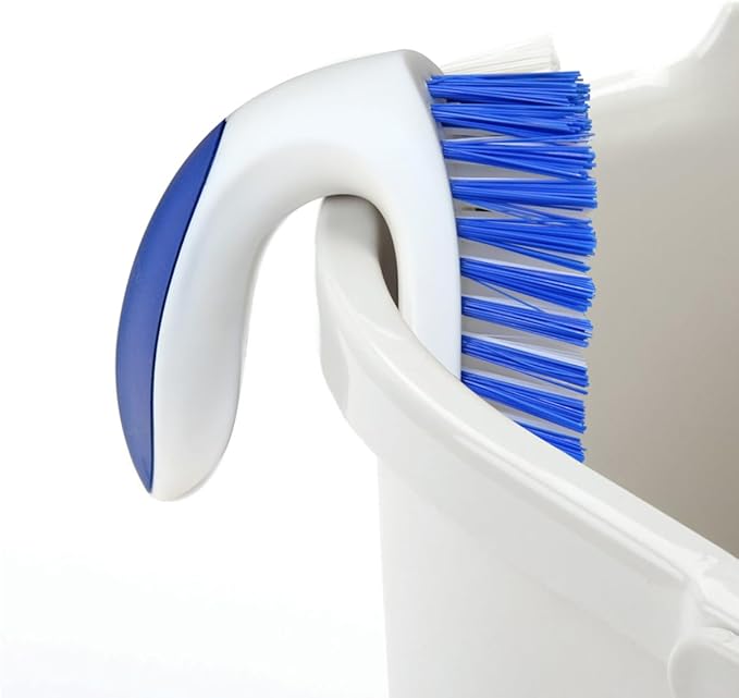 CELOX Carpet Cleaning Brush, Heavy Duty Scrub Brush with Handle and CELOX Stiff Bristle Brush for Cleaning