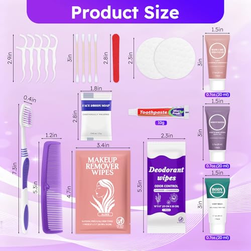 Travel Size Toiletries Hygiene Kits for Homeless in Bulk - Image 3