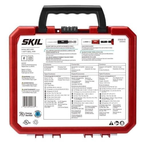 SKIL Rechargeable 4V Cordless Pistol Grip Screwdriver | Hand Tools - Image 7