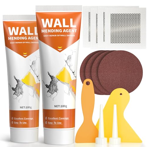Drywall Repair Kit,2 Pack Wall Repair Paste for Wall Holes - Image 2