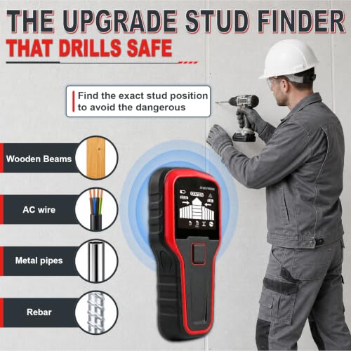Stud Finder Wall Scanner, Intelligent Chip Detects Stud - Image 4