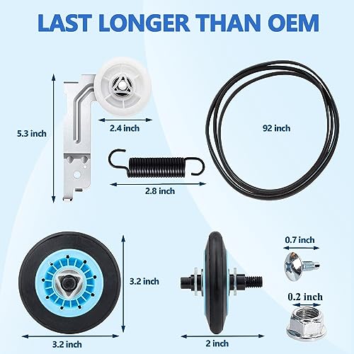 【Upgraded】Dryer Roller Replacement Part for Samsung - Image 3
