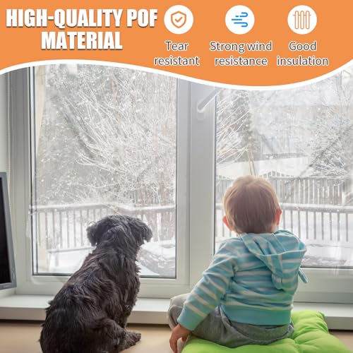 62×236in Window Insulation Kit for Winter- Thicken Indoor - Image 6
