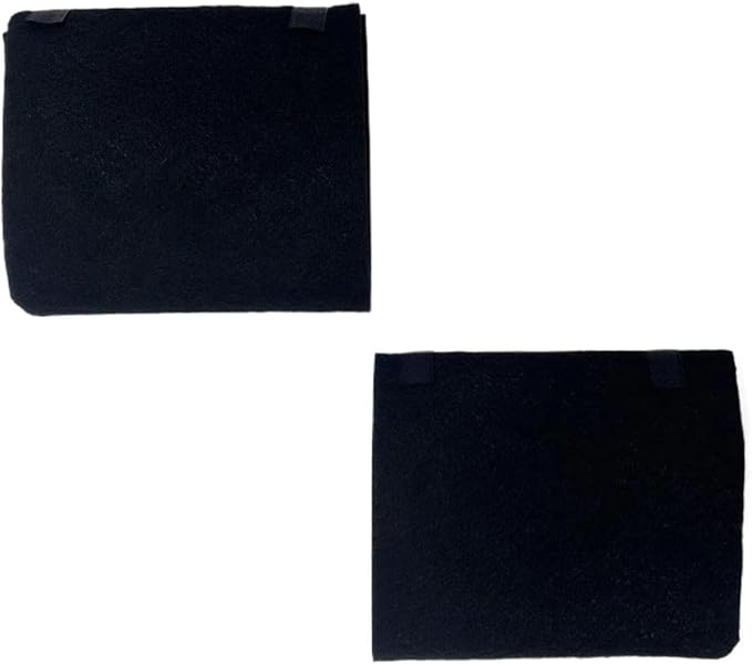 Carbon Filter,Cut-to-Fit Carbon Pad 16 x 48 inches for Charcoal Sheet fits Range Hoods Furnace Filters, Air Purifier,Food cycler filter. Kitchen Compost Bins,Removes Odor VOC（2PACK）