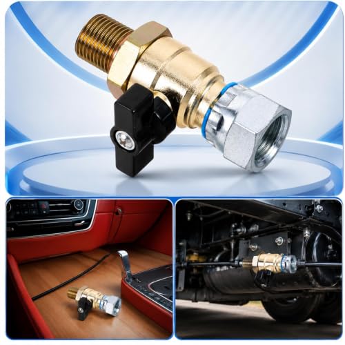 Universal Front Wheel Air Brake Cutoff Valve，18mm Thread Metal - Image 7