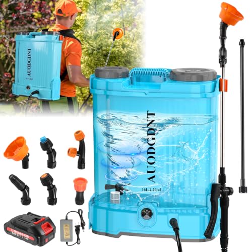 Battery Powered Backpack Sprayer 4 Gallon with Auto-Mixing - Image 2