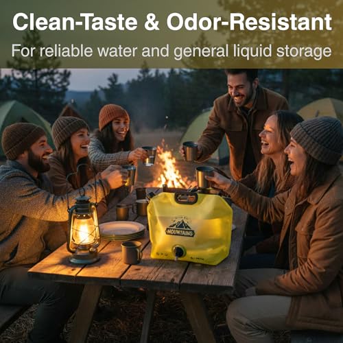 Camping Water Container 2.1 Gallon Collapsible Water Jug - Image 5
