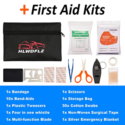 Car Emergency Kit with 2000A Car Battery Jump Starter- Car - Image 8