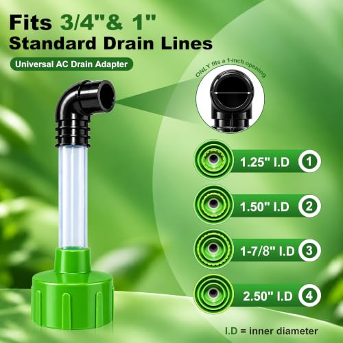 AC Drain Line Vacuum Adapter for Shop Vac HVAC Condensate Drain - Image 4