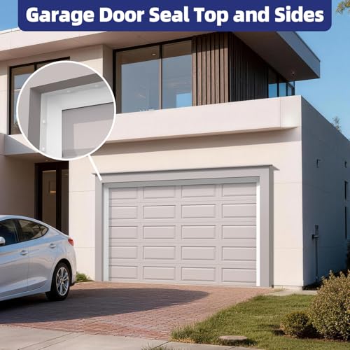 Garage Door Top and Side Seal, 36 FT x 2.2", White - Image 6