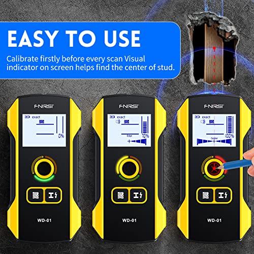 FNIRSI WD-01 6 in 1 Rechargeable Stud Finder Wall Scanner - Image 5